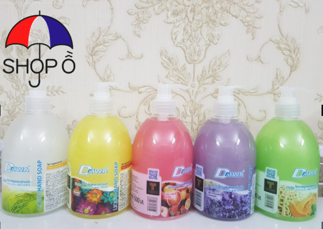 Combo 2 chai nước rửa tay diệt khuẩn Daiwa Thái 500ml