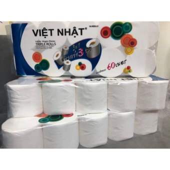 giấy vệ sinh việt nhật 10 cuộn không lõi