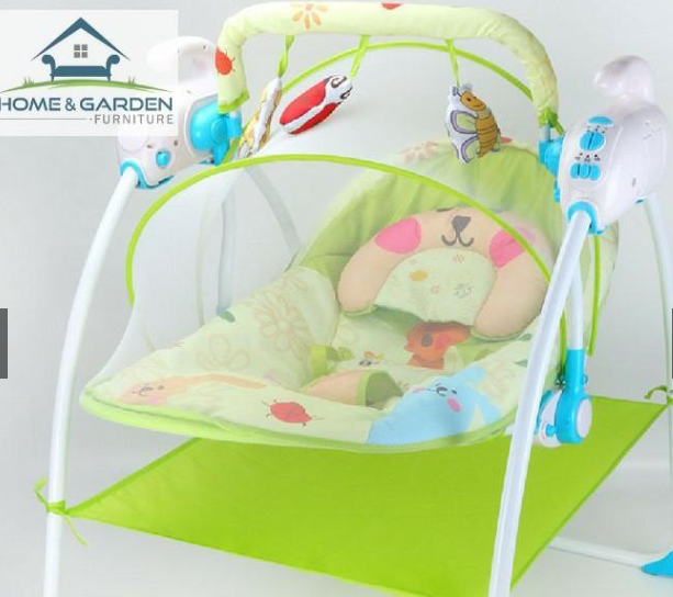 Smart1688 - Nôi Ru Tự Động, Kèm Nhạc Xếp Gọn