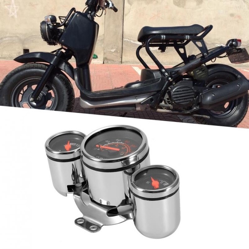 Đồng hồ 3 cốc, có báo km báo xăng,báo bình điện