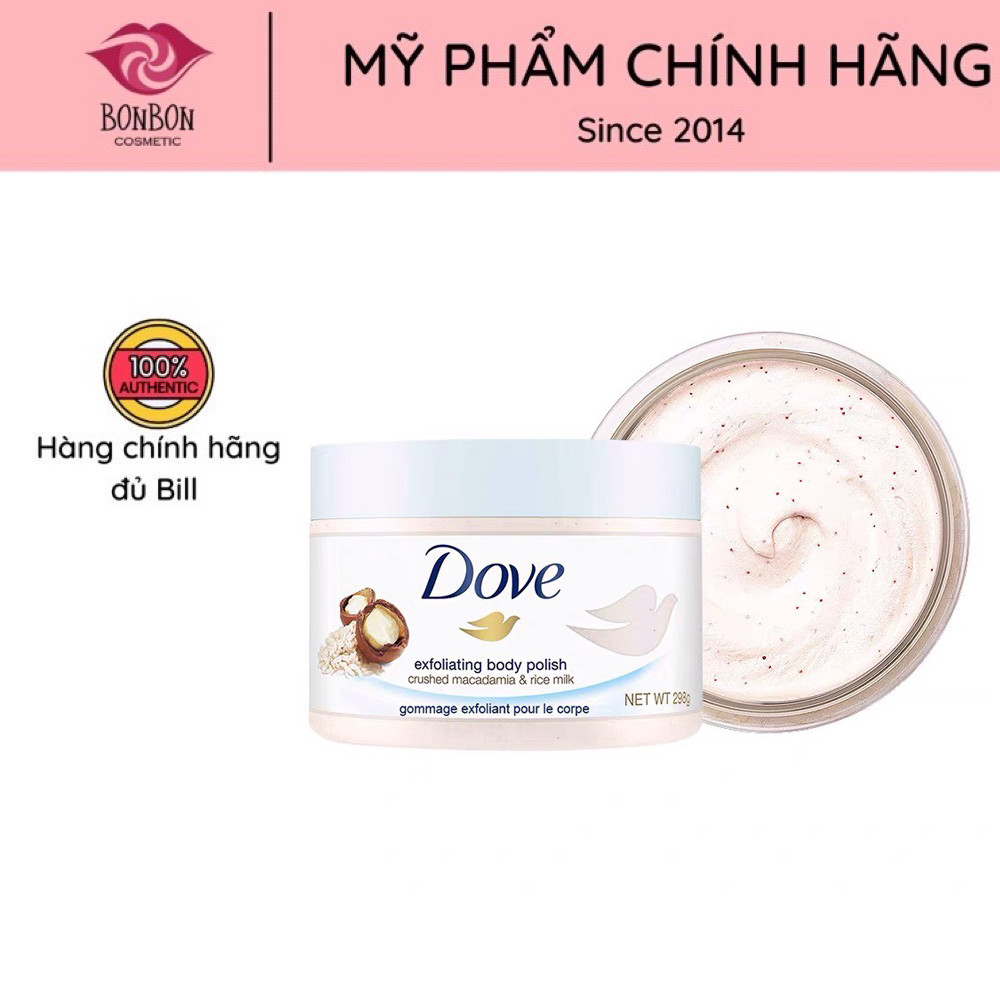 Tẩy da chết body dove bonboncosmetic