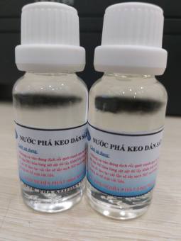 Nước tẩy keo dán sắt 502, keo UV trên ALU - MICA - KÍNH - NHỰA - INOX an toàn không hại da tay