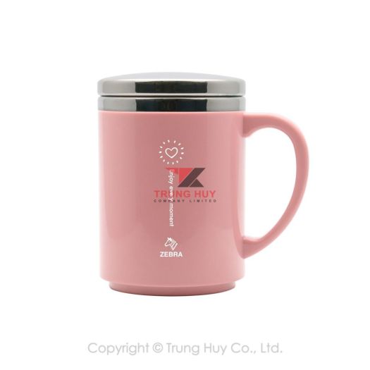 Ca cách nhiệt có nắp Zebra - 350ml - 112051 Thái Lan