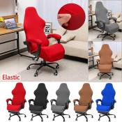 1 Set Gaming Chair Cover Spandex Office Chair Cover Elastic Armchair Seat Covers for Computer Chairs Slipcovers