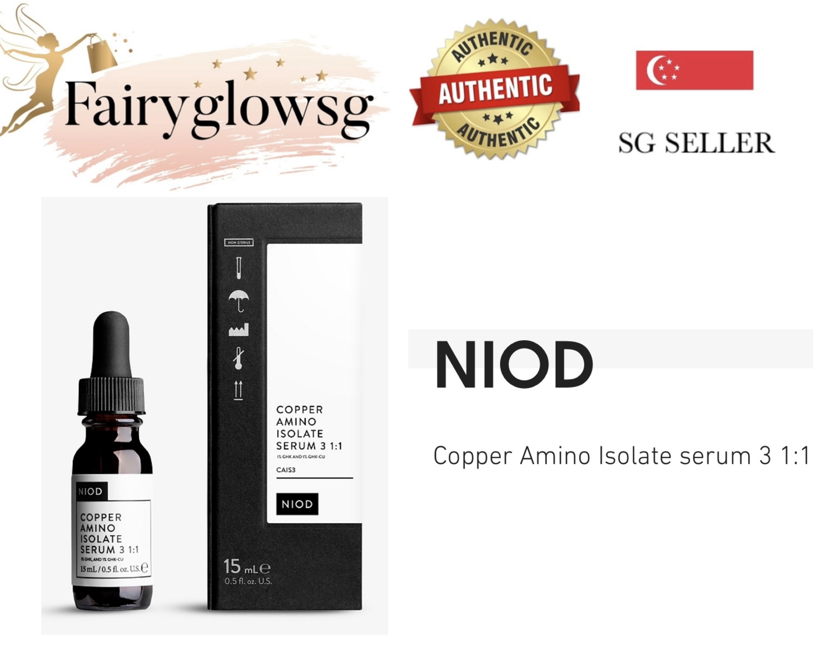 ghk-cu dosierung Transform your skin with the power of copper peptides! 🌟 The @niod Copper  Amino Isolate Serum 3 1:1 (CAIS3) targets uneven tone, texture, and  radiance for a youthful glow. @communityxseen ✨ #NIOD