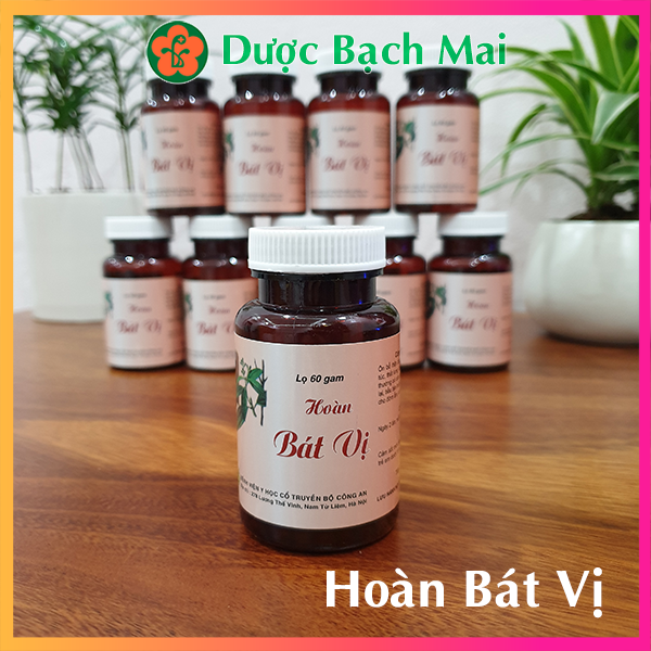 HOÀN BÁT VỊ - Bổ thận dương cho người Thận hư Thận yếu Tăng cường ham muốn nam nữ, Sản phẩm của Bệnh Viện Y học cổ truyền