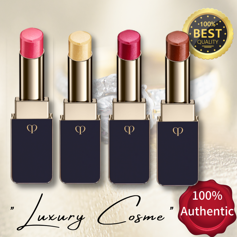 Gambar Cle de Peau Beaute ROUGE À LÈVRES ÉBLOUISSANT Elegantly shimmering finish Luxury rouge 100%Authentic Direct from japan