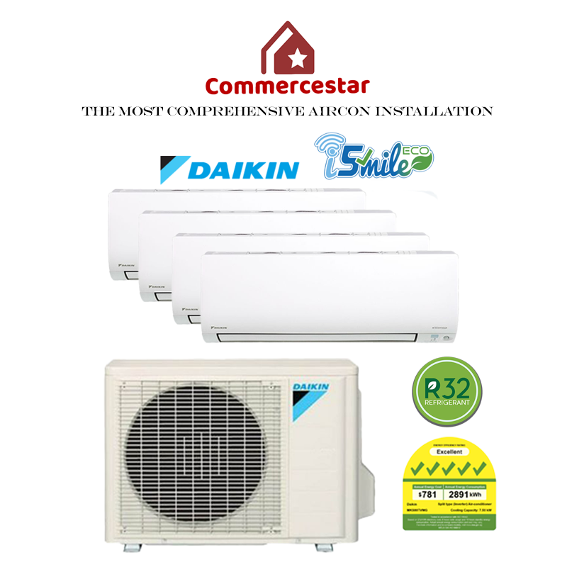 daikin aircon system 4 price