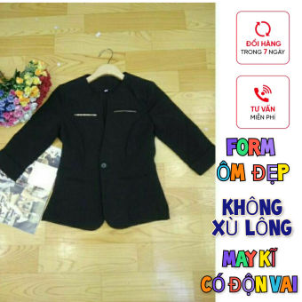 ÁO VEST NỮ CÔNG SỞ CAO CẤP LC02 TAY LỠ [ ĐƯỢC ĐỔI TRẢ THOẢI MÁI]