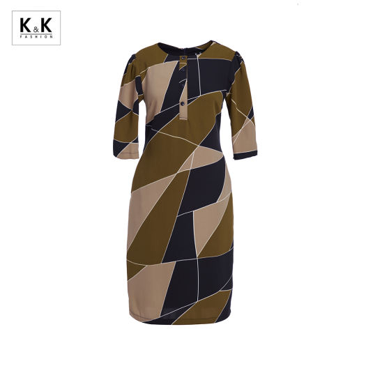 Váy Đầm Chữ A K&K Fashion KK101-33 Màu Đen Chất Liệu Vải Tuyết Nhung - Đầm,  váy nữ | ThờiTrangNữ.vn