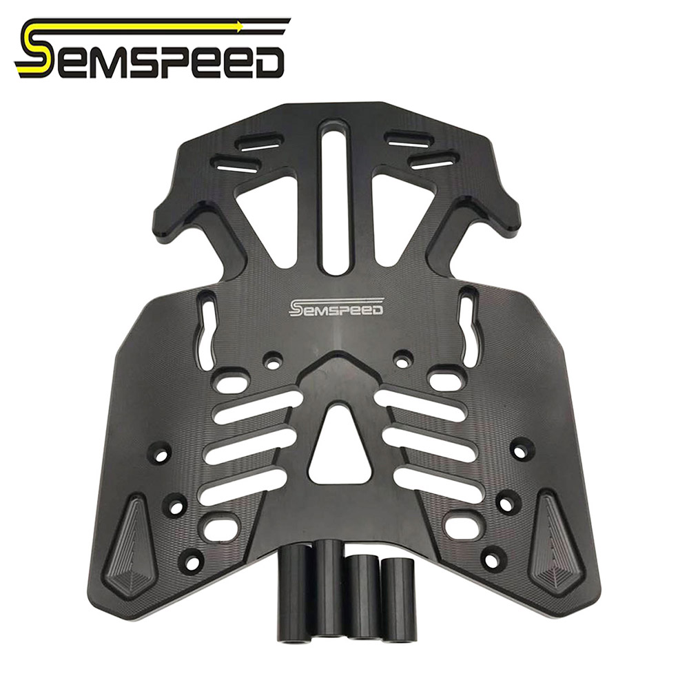 SEMSPEED Motorcycle Rear Luggage Rear Top Cargo Carrier Shelf Bracket For Honda PCX 160 125 PCX160 2021-2022 ราคา 1,474 บาท*ส่งฟรี