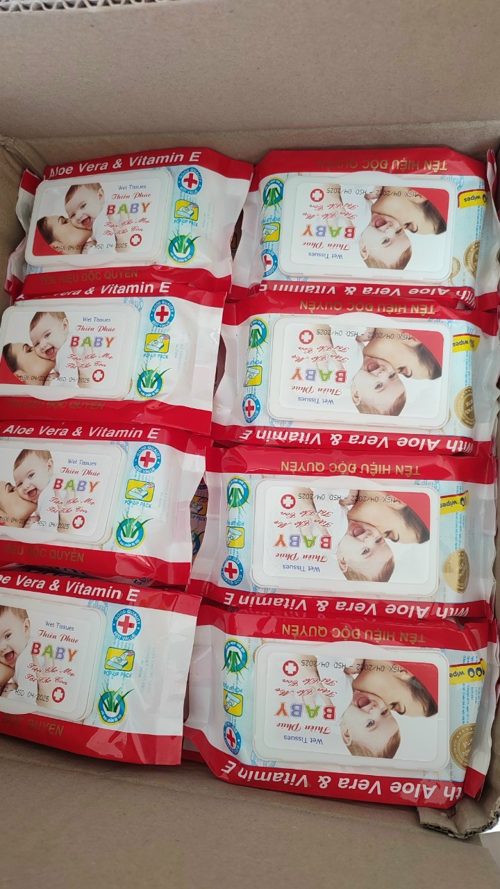[hcm]giấy ướt baby wipes 100 tờ không mùi [miễn phí giao hàng] 3