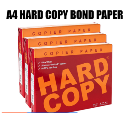 Sold per 250 / 500 sheets Hard Copy /Bond Paper art supplies