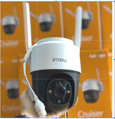 Camera wifi imou s42fp 2k- 4mp ngoài trời có màu ban đêm, xoay 360 imou ptz cruiser chính hãng