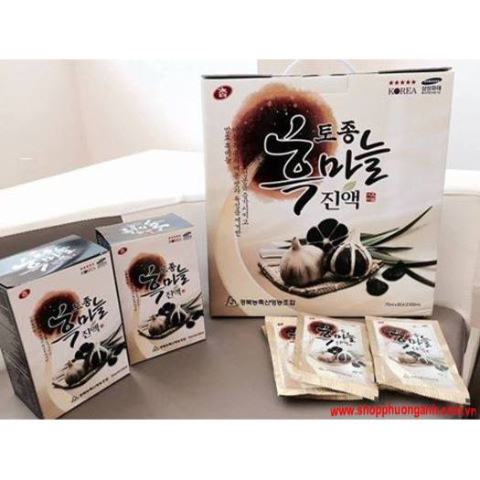 Nước Tỏi Đen Black Garlic Hàn Quốc,Hộp 30 gói
