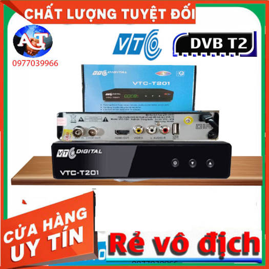 Đầu thu kỹ thuật số truyền hình mặt đất DVB VTC T201