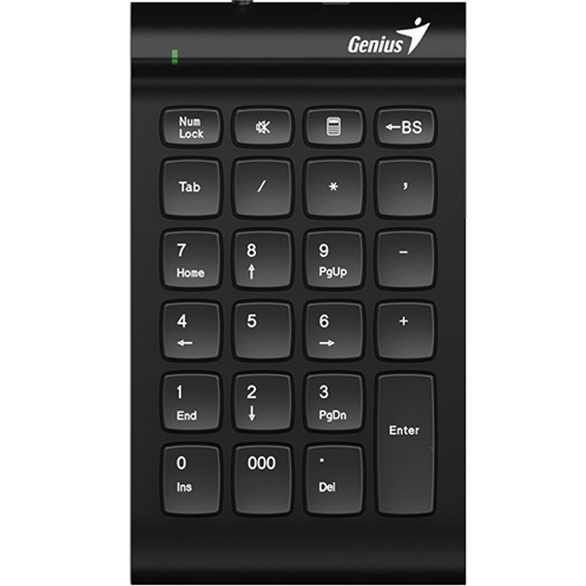 Bàn phím số genius i130 numpad - sử dụng cho desktop pc /laptop, kết nối usb