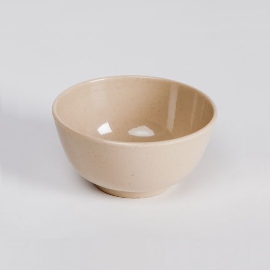 Combo 50 chén cơm nhựa melamine màu nâu