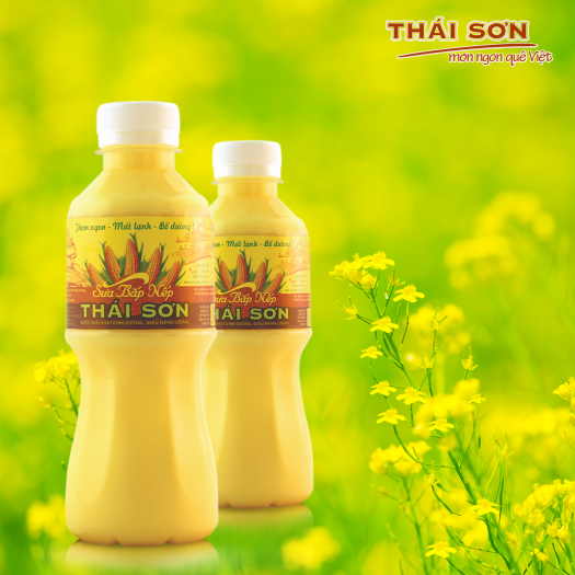 Sữa bắp Nếp Thái Sơn - 20 chai x 330ml