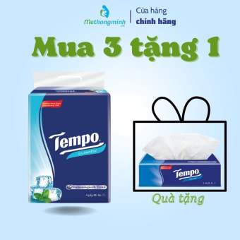 Khăn giấy rút Tempo Icy Menthol/ Neutral