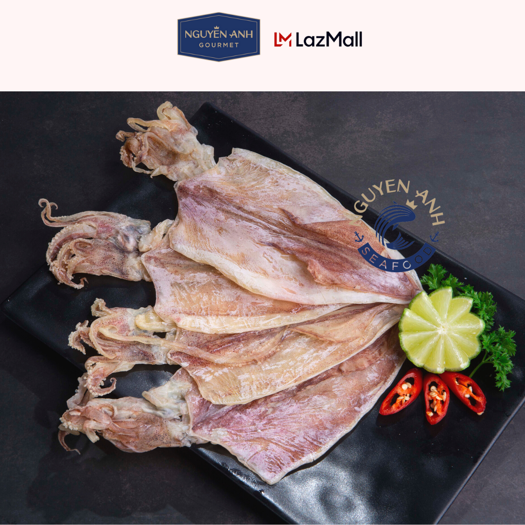 Mực khô Phú Quốc 500Gr size 15-20 con