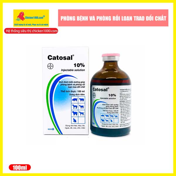 Thuốc thú y catosal 10% bayer bổ sung vitamin b12 chai 100ml