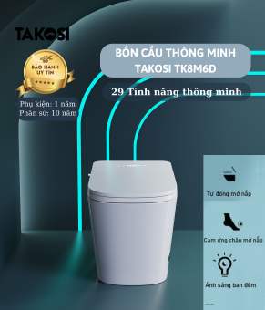 Bồn cầu thông minh TAKOSI K8M6D - 29 Tính năng thông minh