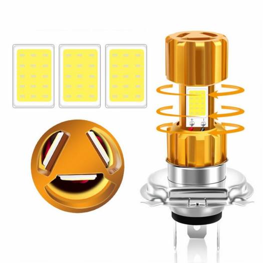 Đèn Xe Máy H4 Đèn Pha LED Cho Xe Máy Đèn LED H4 Dụng Cụ Chiếu Sáng