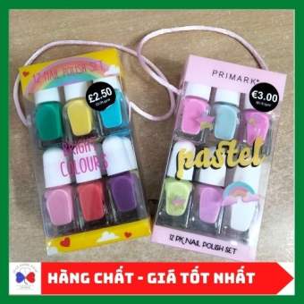 Set 12 sơn móng tay Primark, xuất xứ Pháp an toàn cho bé