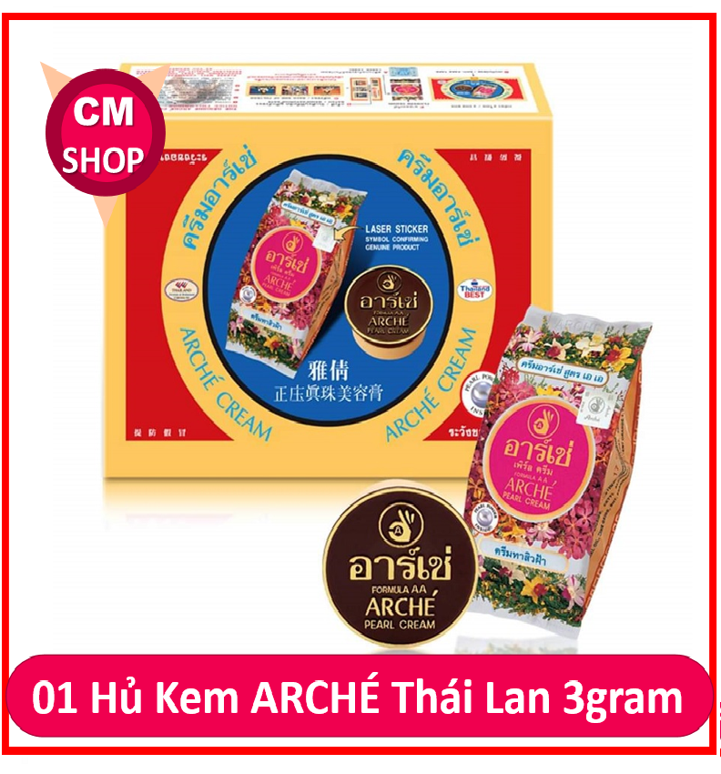 01 hủ kem arché thái lan 3gram