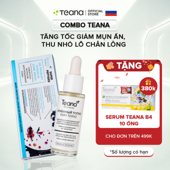 Combo Teana tăng tốc giảm mụn ẩn, thu nhỏ lỗ chân lông