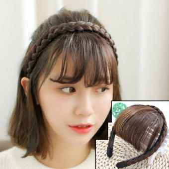 Tóc mái băng đô cài M10, tóc giả nữ Sỉ 35k