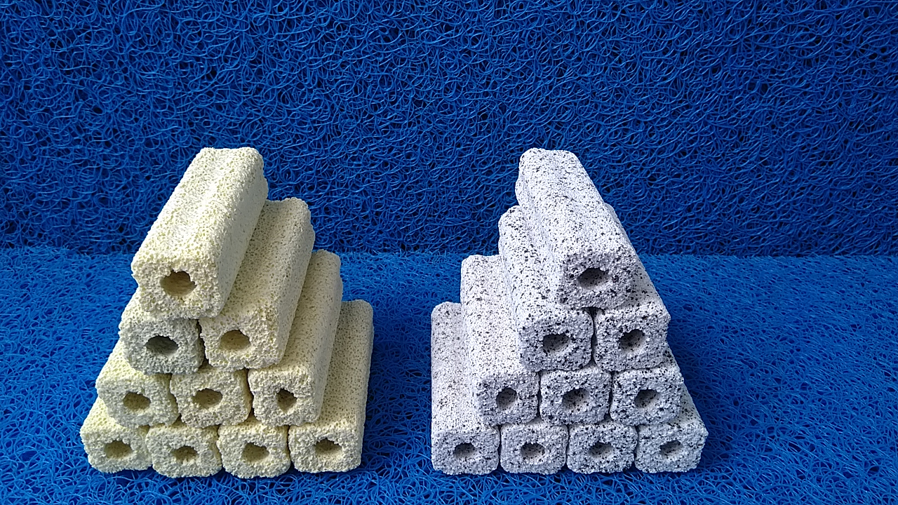 Combo 10 thanh sứ Keyrsin 10x3cm lọc nước hồ cá.