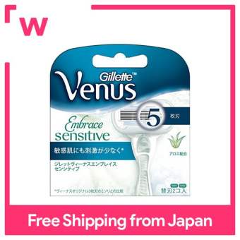 Venus dao cạo cho phụ nữ, ôm nhạy cảm, 2 lưỡi thay thế.