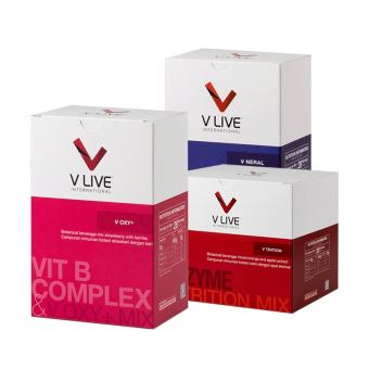 Combo bộ 3 thực phẩm dinh dưỡng tế bào VLive - Voxy - Vtrition - Vneral,  khai thông mạch máu tắc nghẽn