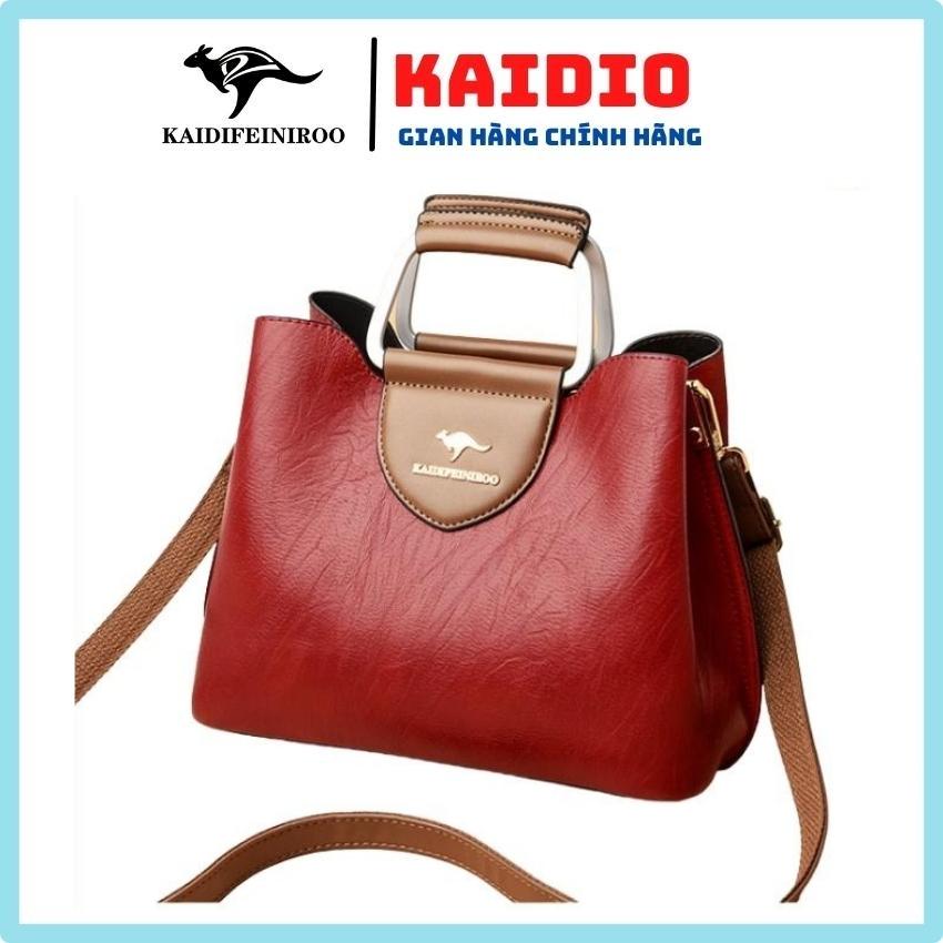 [Freeship] Túi xách nữ công sở đẹp đeo chéo đeo vai phong cách hàn quốc cao cấp 2024 Kaidifeiniroo KD06 (5860) Kaidio Size 27cm.