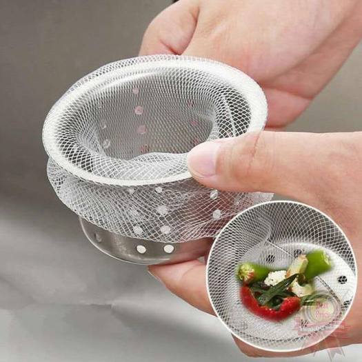 Set 100 túi lọc rác bồn rửa chén tiện lợi
