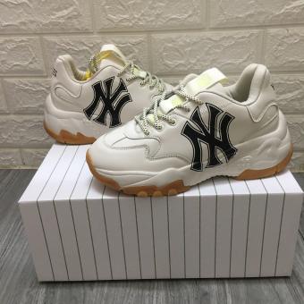 Giày nam nữ MLB NY ĐEN ĐẾ NÂU
