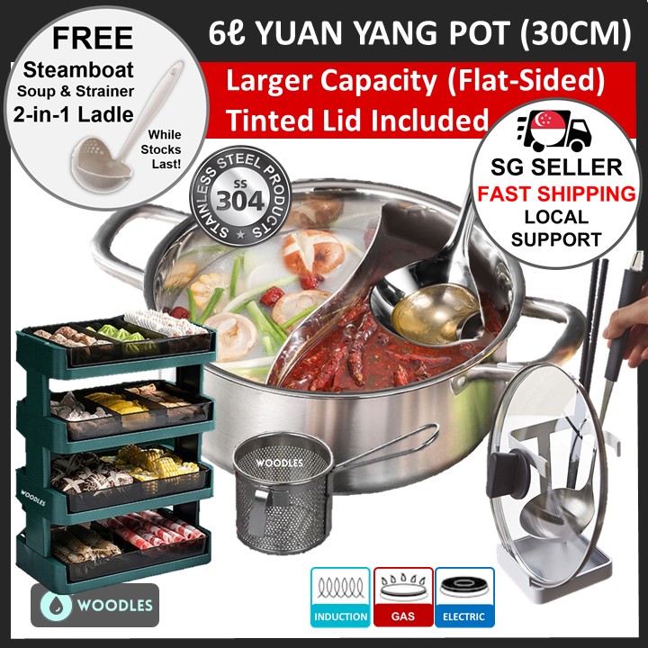 Induction Cooker Steamboat with Stainless Steel Pot (PPIC887) - PowerPacSG