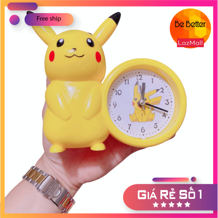 [1 ĐỔI 1] Đồng Hồ Báo Thức Để Bàn Nhiều Hình Dễ Thương Thích Hợp Trang Trí Góc Học Tập 𝑩𝒆 𝑩𝒆𝒕𝒕𝒆𝒓