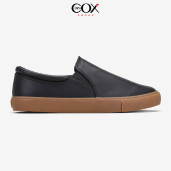 Giày Sneaker Da Nam Lười Dincox C38 Black
