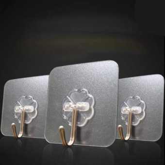 Móc Dán Tường, Dính Tường Trong Suốt Siêu Chắc, Siêu Dính, Chống Thấm Nước