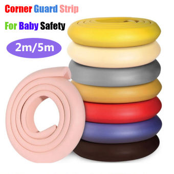 Đệm Va Chạm RENWAN 2/5 M, Đệm Xốp Bảo Vệ Trẻ Em Dải Bảo Vệ An Toàn Cho Bé Miếng Bảo Vệ Góc Bàn Cạnh Bàn