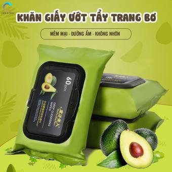 Khăn giấy ướt tẩy trang Pulito tinh chất bơ