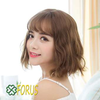 Tóc giả nguyên đầu F-8228, màu [nâu vàng 2/30] tóc giả nữ-tặng lưới chụp