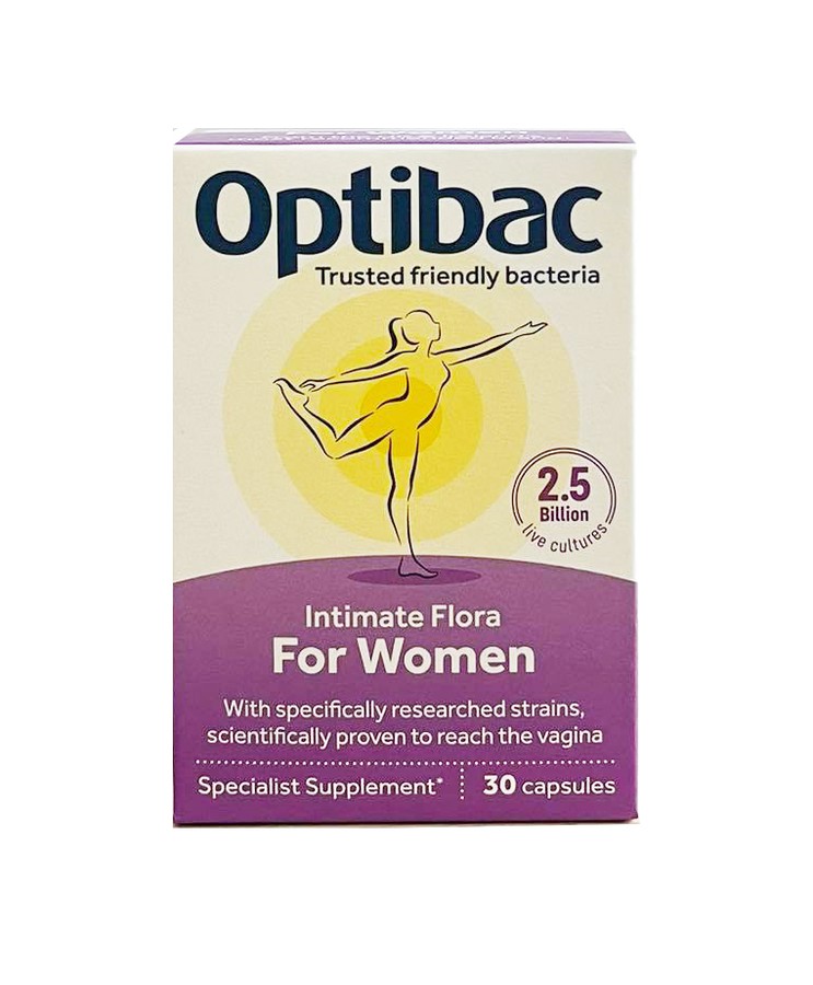 Men vi sinh Optibac tím Optibac Probiotics For Women - Lọ 30 viên