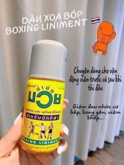 Dầu lăn Namman Muay Thai Boxing xoa bóp cơ, bắp, giảm đau, làm ấm cơ thể 60ml