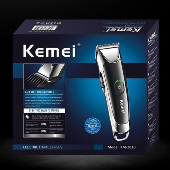 Tông đơ cắt tóc chuyên nghiệp kemei km 2810 tông đơ cắt tóc kemei km-2810 máy cực êm tông đơ kemei km-2810 tông đơ cắt tóc kemei km-2810 , tông đơ cắt tóc trẻ em và người lớn