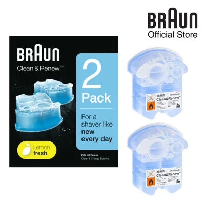Braun Cleaning Centre Universal Refills for Electric Shaver Smart Clean & Charge Station CCR (1)
