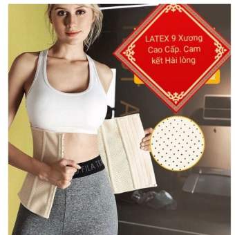 Đai Gen Bụng Latex, Đai Nịt Bụng Latex 9 Xương, Đai Gen Tan Mỡ Sau Sinh Đai Latex 9 xương,Đai Latex ,Đai nịt bụng Latex 9 Xương Cao Cấp - Gen bụng định hình,Gen nịt bụng định hình Latex